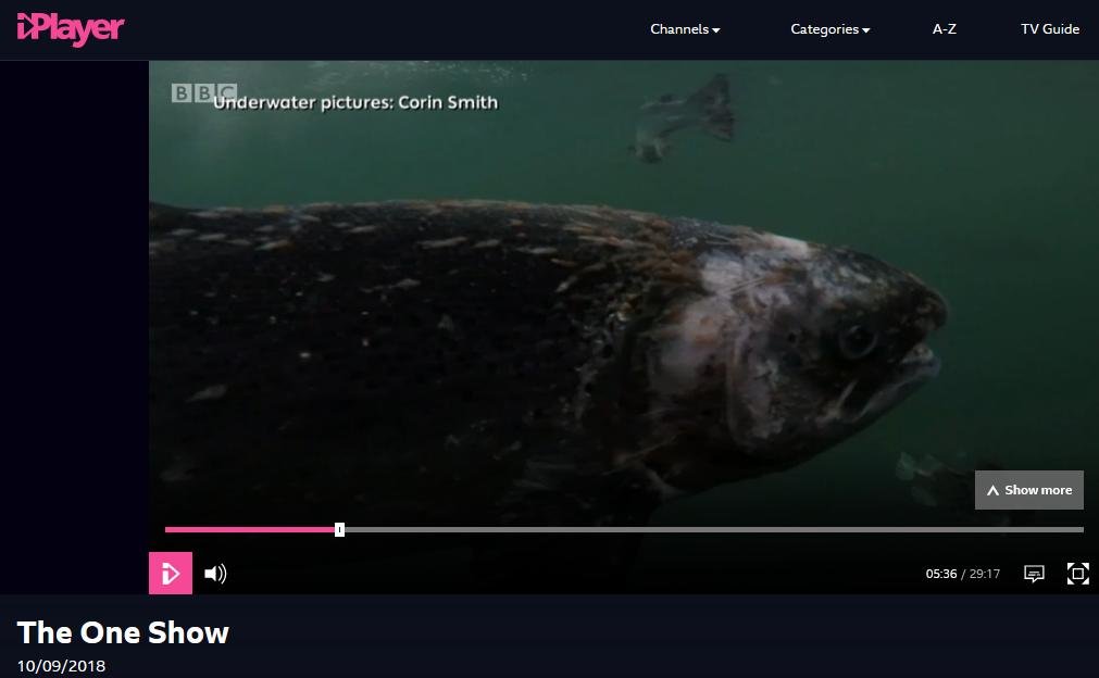 BBC One Show 10 Sept 2018 #6 inside cage