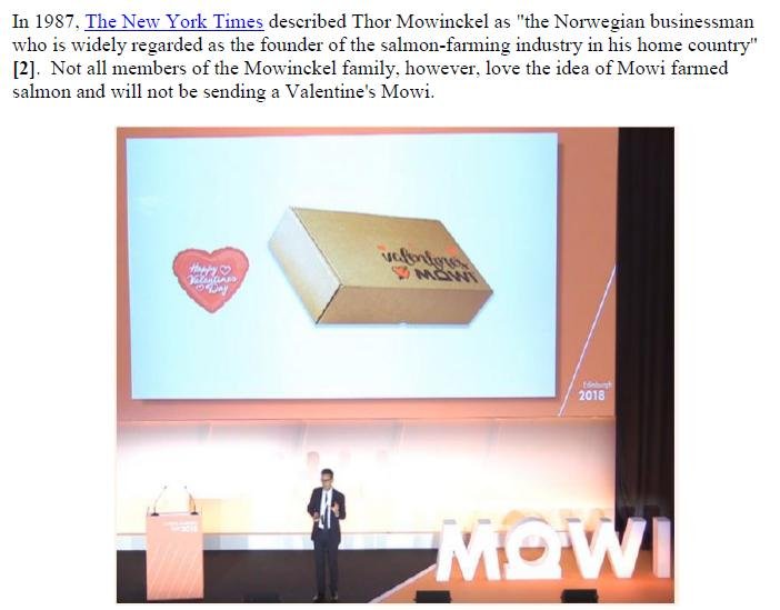 PR Say No Way to MOWI 30 Nov 2018 #7