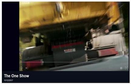 BBC One show truck leaking