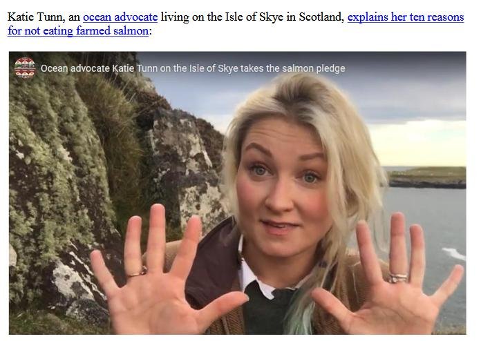 PR Salmon Pledge Goes Wild Around the World 9 November 2018 #3