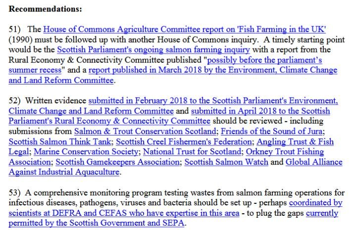 UK Parliament Sustainable Seas written evidence ssw #1