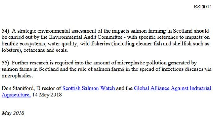 UK Parliament Sustainable Seas written evidence ssw #2