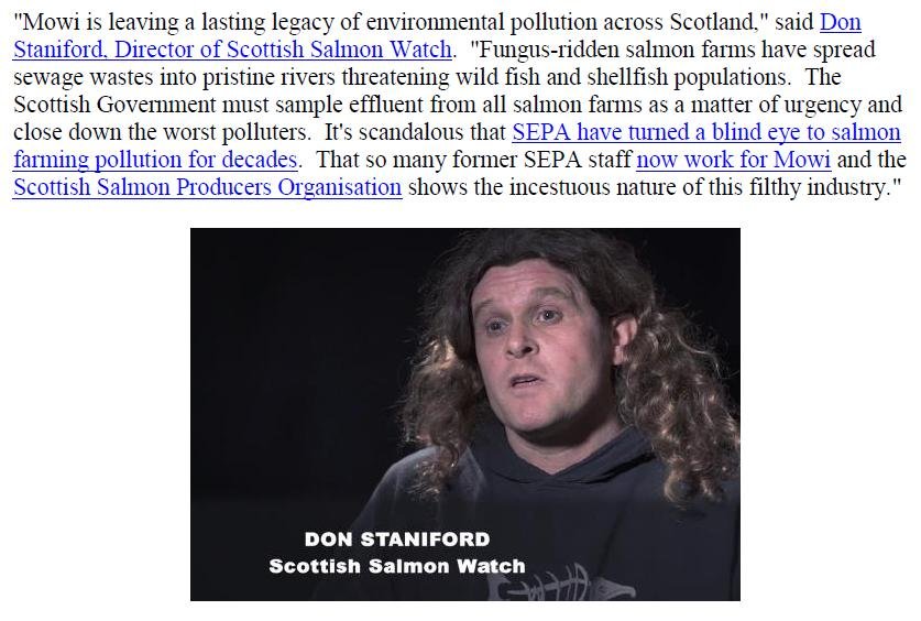 PR Fungus at Mowi Fish Farm in River Polly 9 August 2019 #4