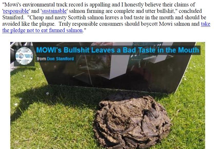 PR Fungus at Mowi Fish Farm in River Polly 9 August 2019 #5