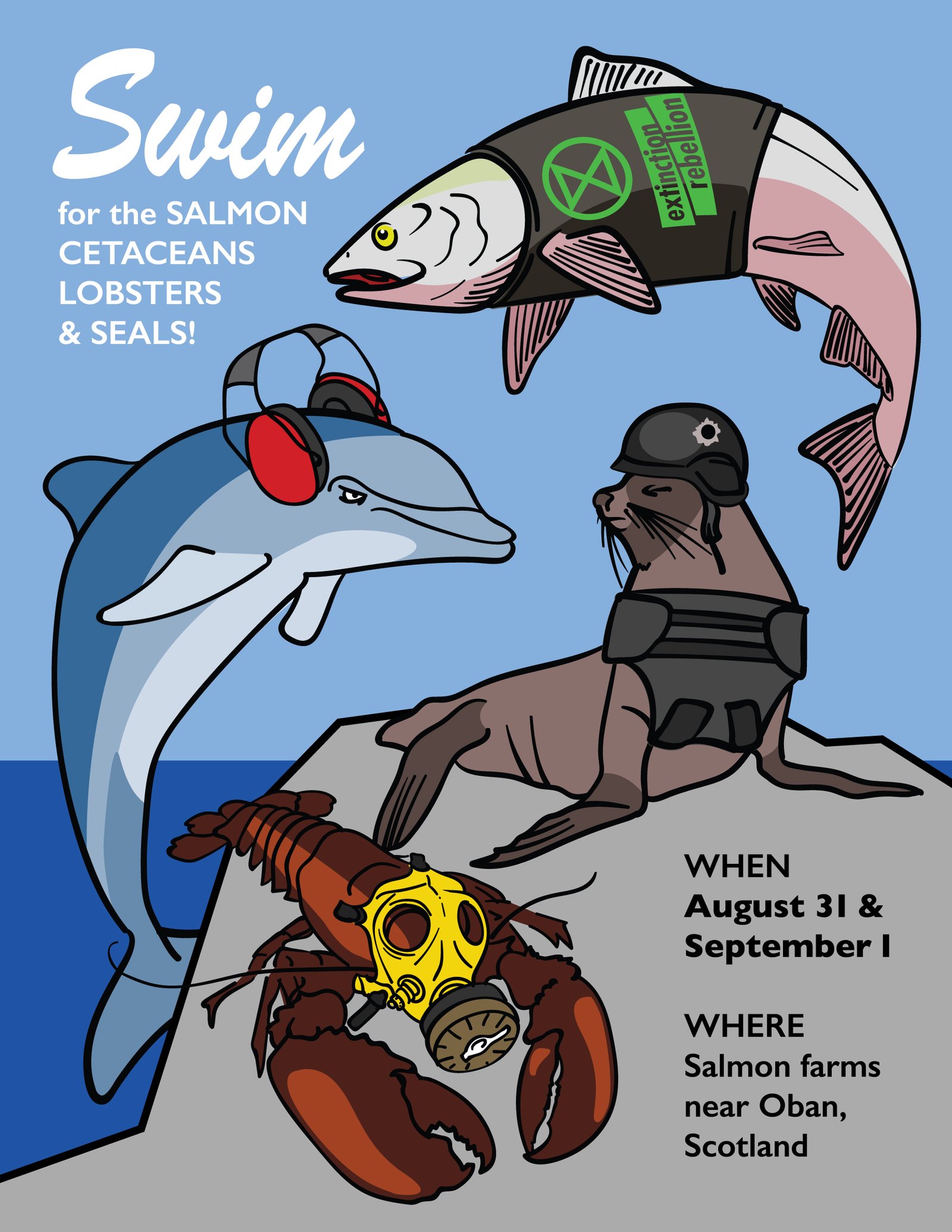 Swim Poster Swim Poster