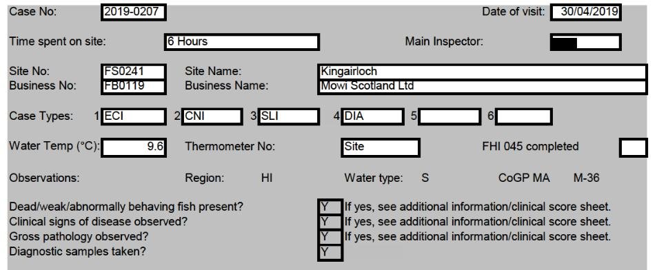 FHI April 2019 Kingairloch #1 FHI April 2019 Kingairloch #1