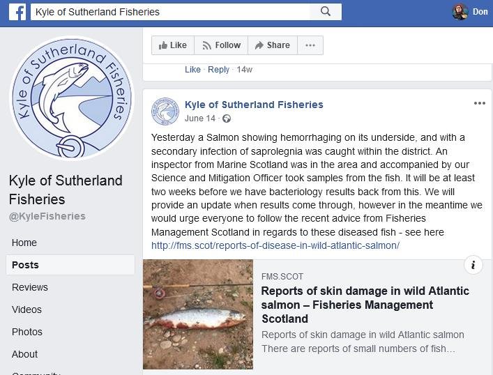 Kyle of Sutherland Fisheries Facebook June 2019