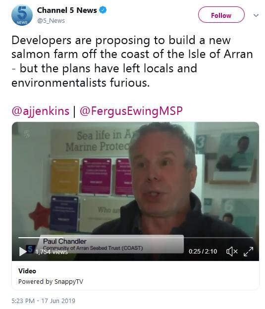 Channel 5 with Paul COAST 17 June 2019