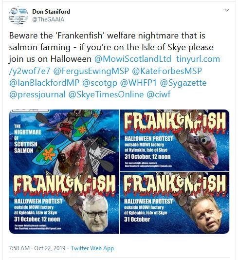 Frankenfish poster Tweet