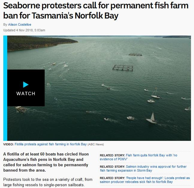 Swim against fish farm #6 Swim against fish farm #6