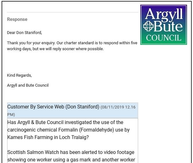 Kames ABC complaint #2