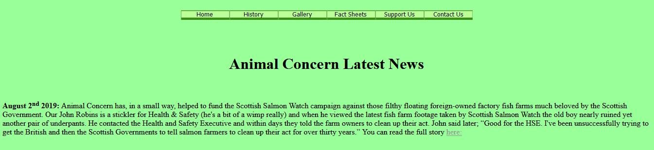 HSE Animal Concern Aug 2019 #1