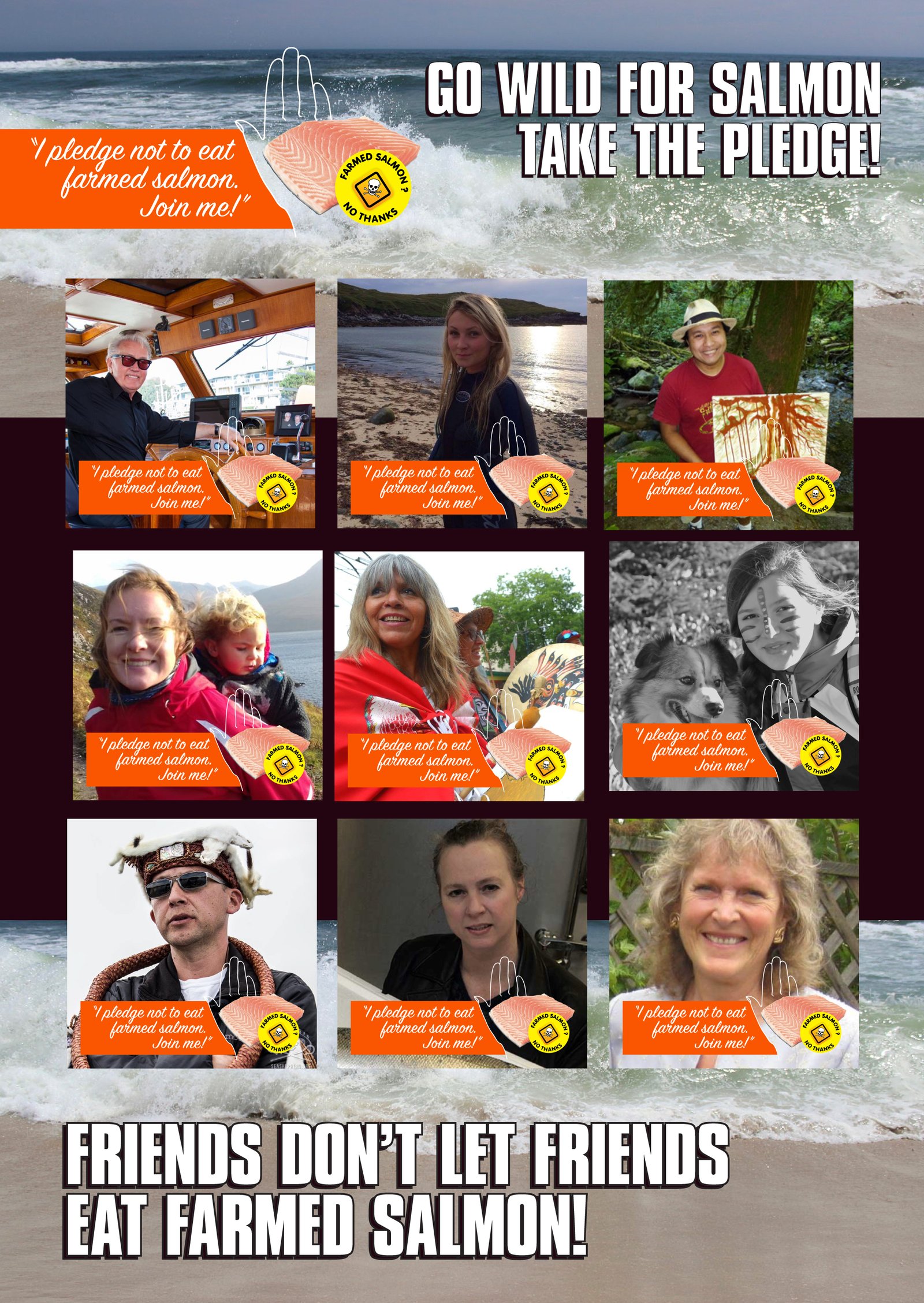 Collage of Take the Pledge #2