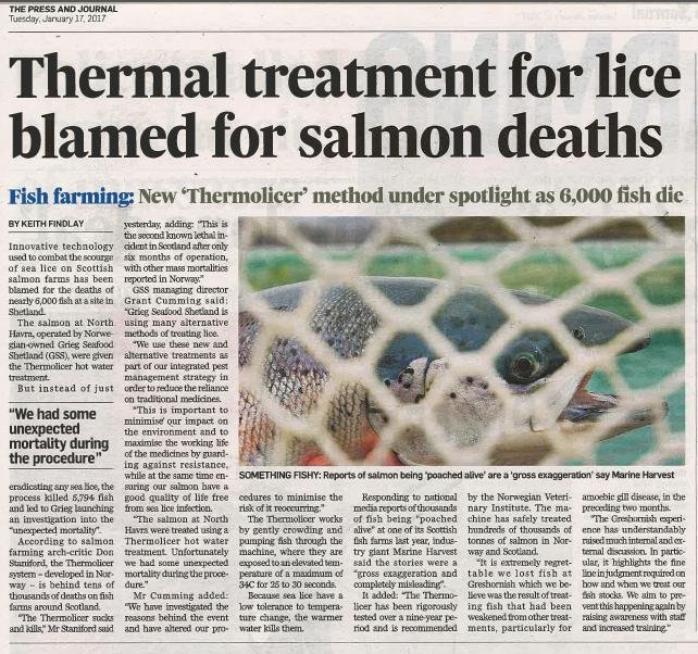 P&J 17 Jan 2017 newspaper version