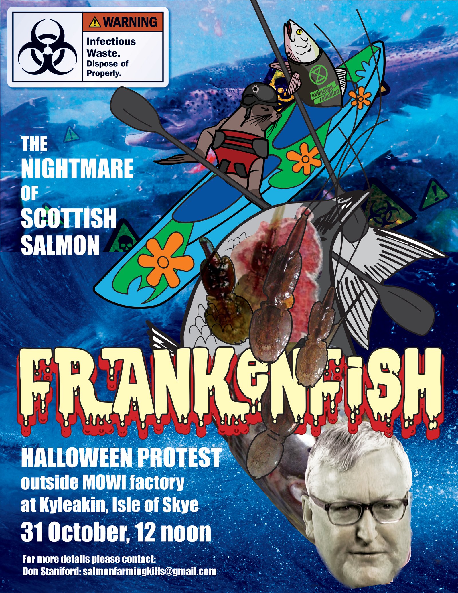 Frankenfish poster #3 Fergus head