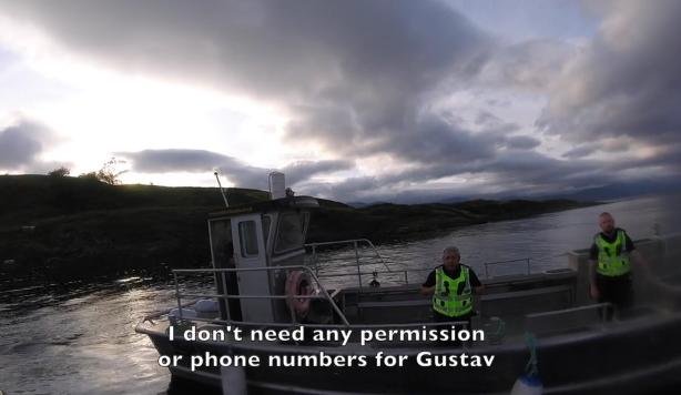 Police Scotland Gustav