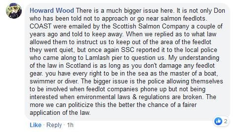 Police Scotland Howard Facebook post 15 July 2019