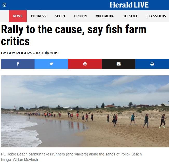 Swim against fish farm #2 Swim against fish farm #2