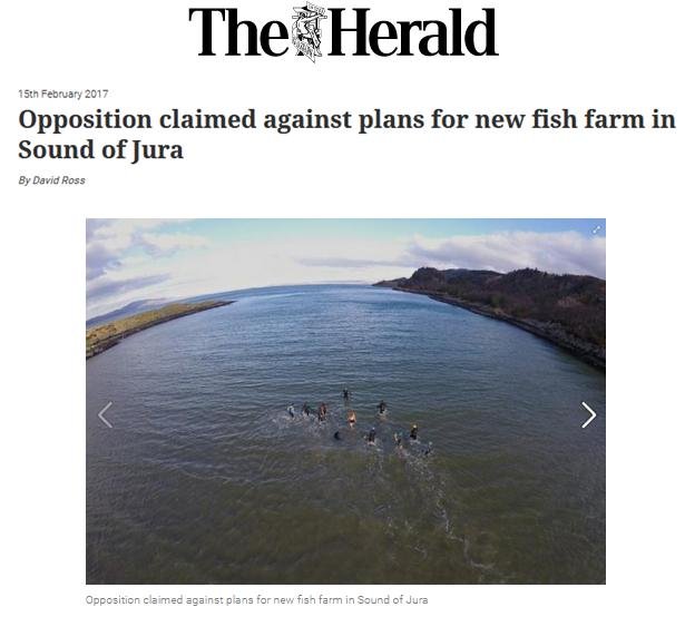 Swim against fish farm #4 Swim against fish farm #4