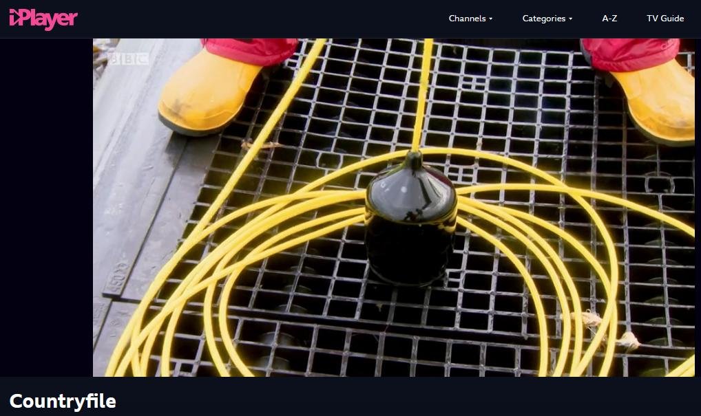 Countryfile 4 Aug 2019 #9 ADD hydrophone at Mowi