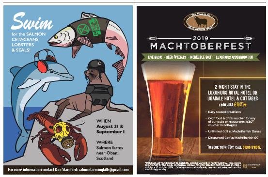 Swim Poster Oban Times Advert Aug 2019 Swim Poster Oban Times Advert Aug 2019