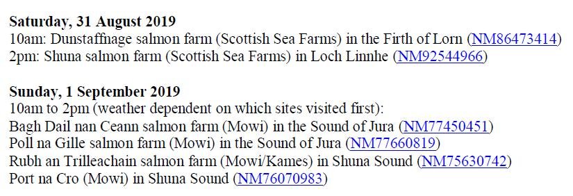 Media Backgrounder & Schedule for Swim for Salmon 31 Aug & 1 Sept 2019 #2