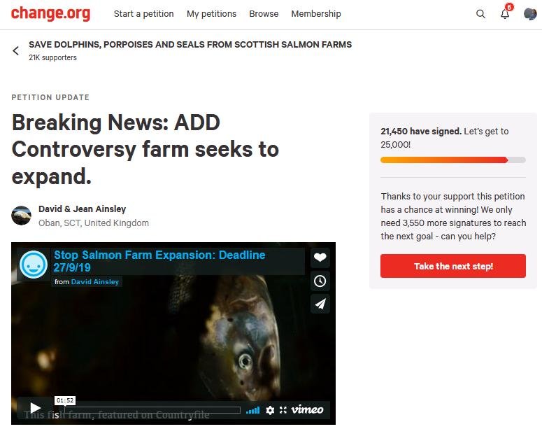 David Ainsley Petition