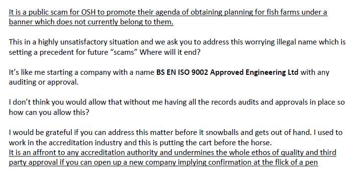 Organic letter 5 Jan 2019 from Jonathan Johnson #2 Insolvency #3
