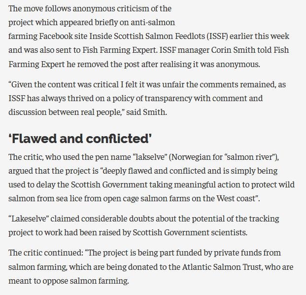 Smolt Tracking FFE 10 Jan 2020 #2