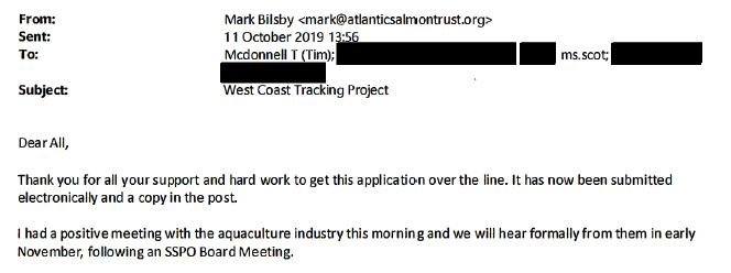 Smolt Tracking FOI 24 Dec 2019 #4 Smolt Tracking FOI 24 Dec 2019 #4