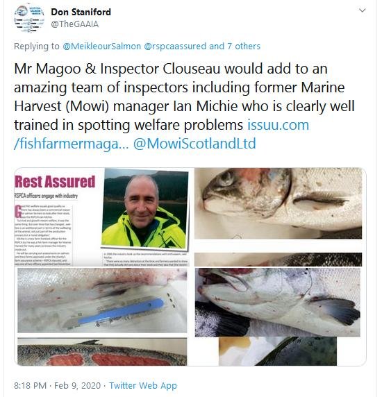 RSCPA Tweet #20 Mr Magoo & Inspector Clouseau #2 Mowi Michie