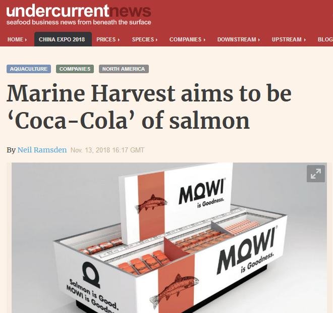 Mowi retail chiller Salmon is Good #2