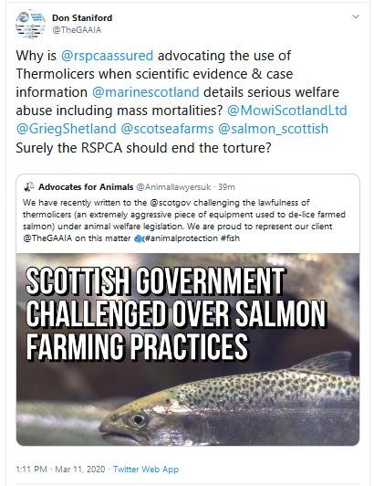 Advocates for Animals Tweet 11 March 2020 #3 Retweet to RSPCA Advocates for Animals Tweet 11 March 2020 #3 Retweet to RSPCA