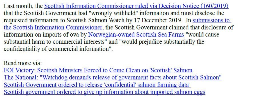 PR Scottish Salmon Exposed Mowi Ireland & Stofnfiskur 18 Dec 2019 #3