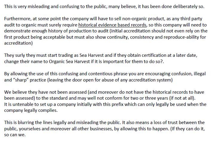 Organic letter 5 Jan 2019 from Jonathan Johnson #2 Insolvency #2