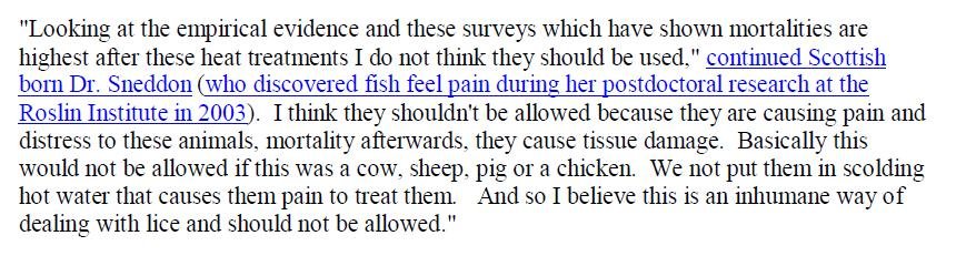 PR Welfare Abuse on Scottish Salmon Farms 2 Feb 2020 #4