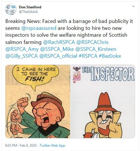 RSCPA Tweet #20 Mr Magoo & Inspector Clouseau updated