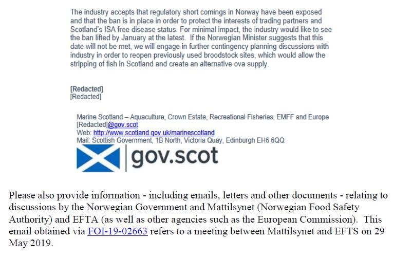 FOI letter to Norwegian Government & Mattilsynet 25 Feb 2020 #10