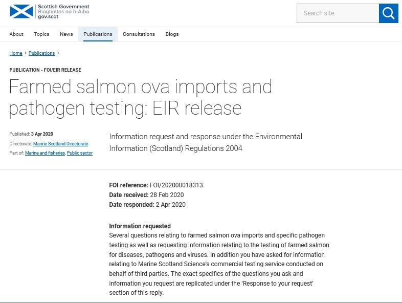 FOI reply 2 April 2020 SG posted online 3 April #1