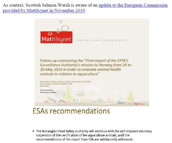 FOI letter to Norwegian Government & Mattilsynet 25 Feb 2020 #2