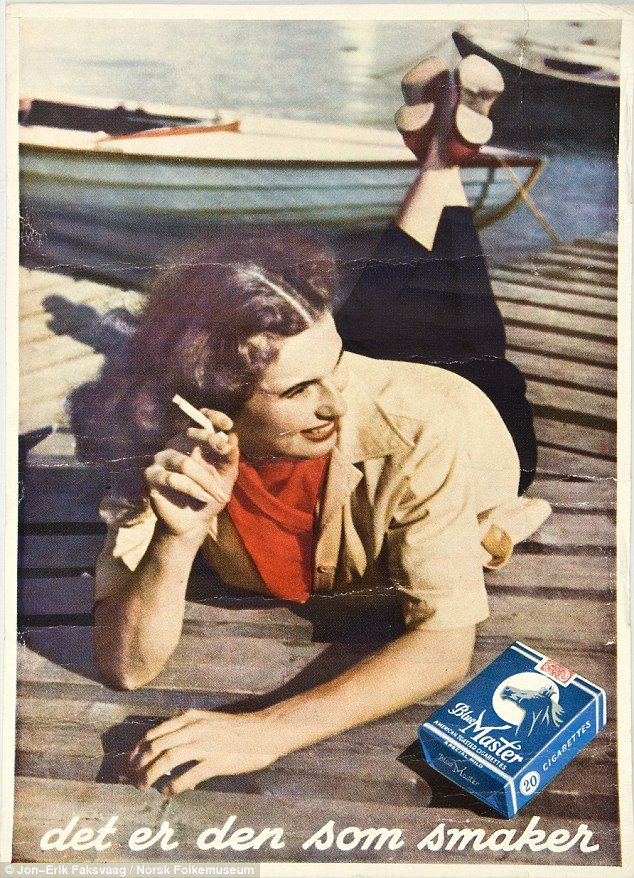 Johan Andresen smoking ancestor