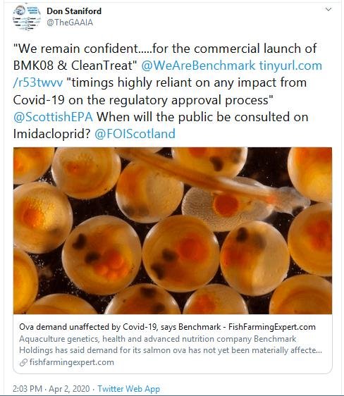 Tweet Benchmark 2 April 2020