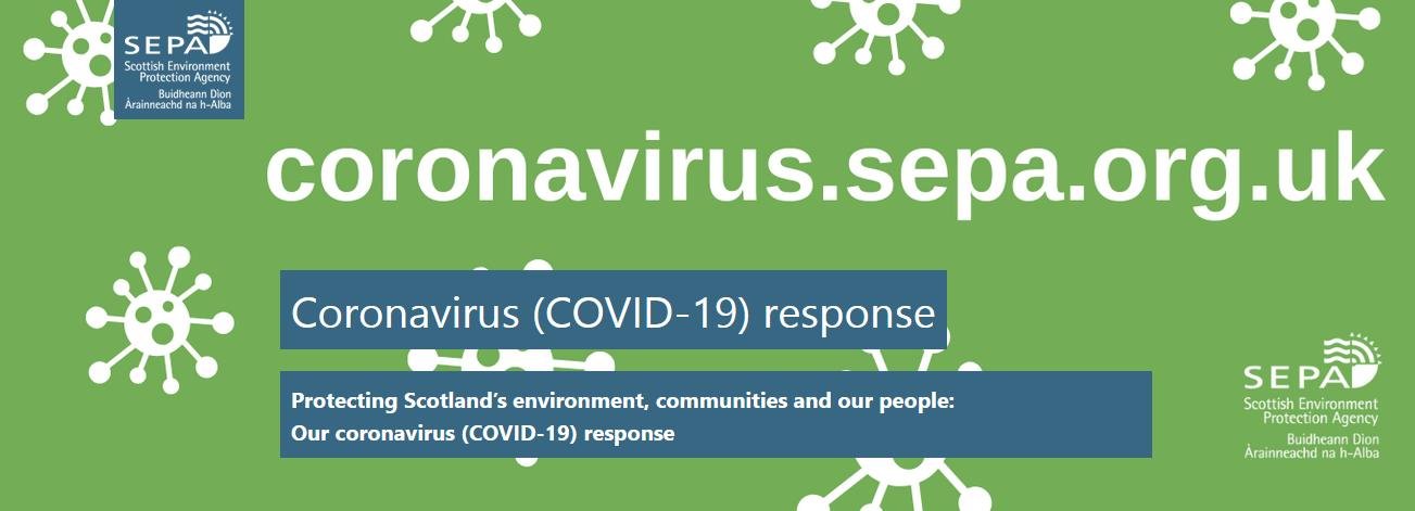 Covid SEPA Tweet 6 April 2020 website