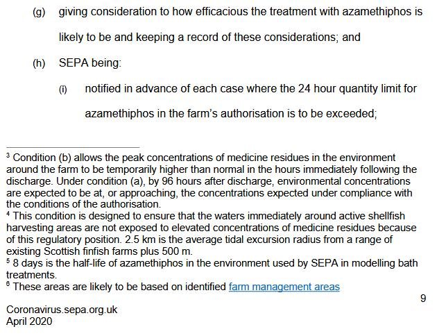 Covid chemicals SEPA #13Temp position statement 7 April 2020