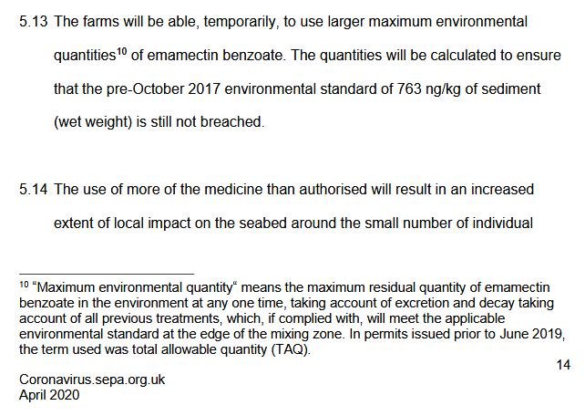 Covid chemicals SEPA #18 Emamectin