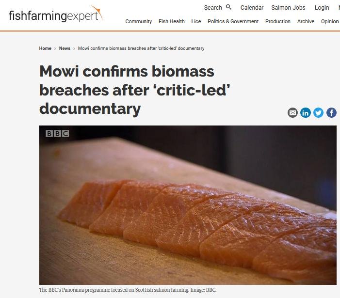 Biomass breaches BBC Panorama admission May 2019