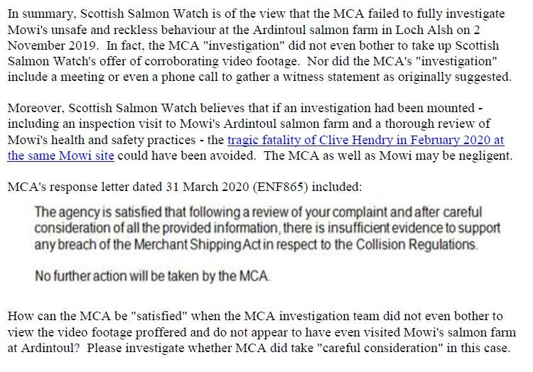 M&CA Complaint re Ardintoul 1 May 2020 #2 M&CA Complaint re Ardintoul 1 May 2020 #2