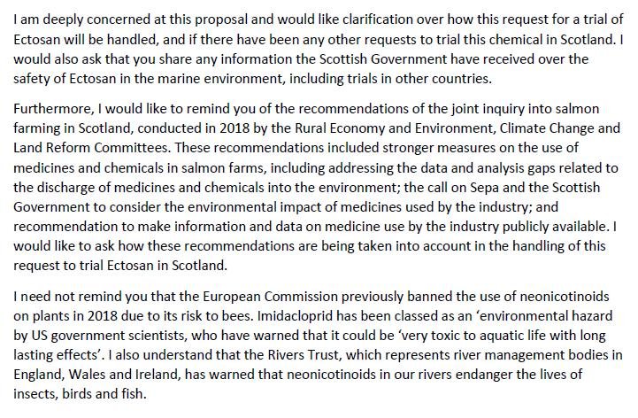 Ruskell letter re Imidacloprid to Scottish Ministers 20 May 2020 #2