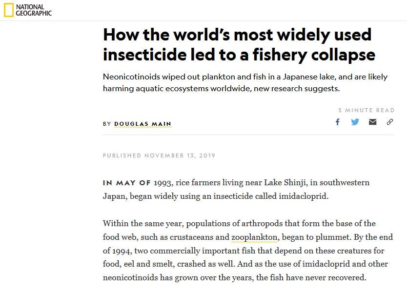 Imidacloprid Nat Geo Feb 2019 #2 Imidacloprid Nat Geo Feb 2019 #2