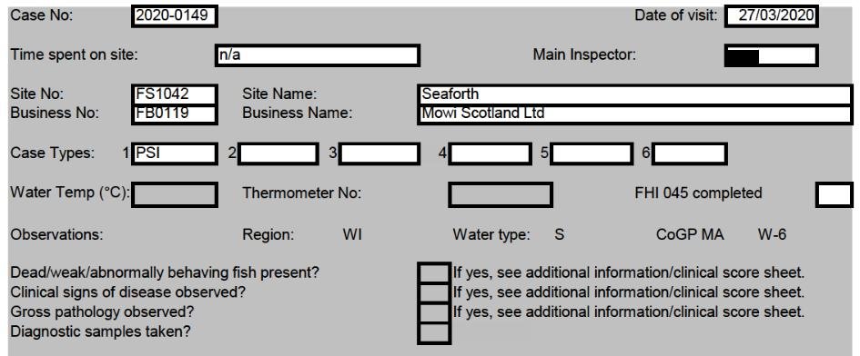 FHI Seaforth March 2020 Covid FHI Seaforth March 2020 Covid